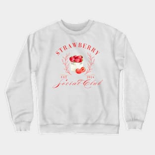 Strawberry Social Club Crewneck Sweatshirt